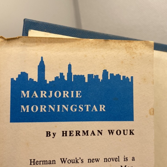 Marjorie Morningstar by Herman Wouk First Edition Hardcover Dust Jacket 1955 - Picture 8 of 16